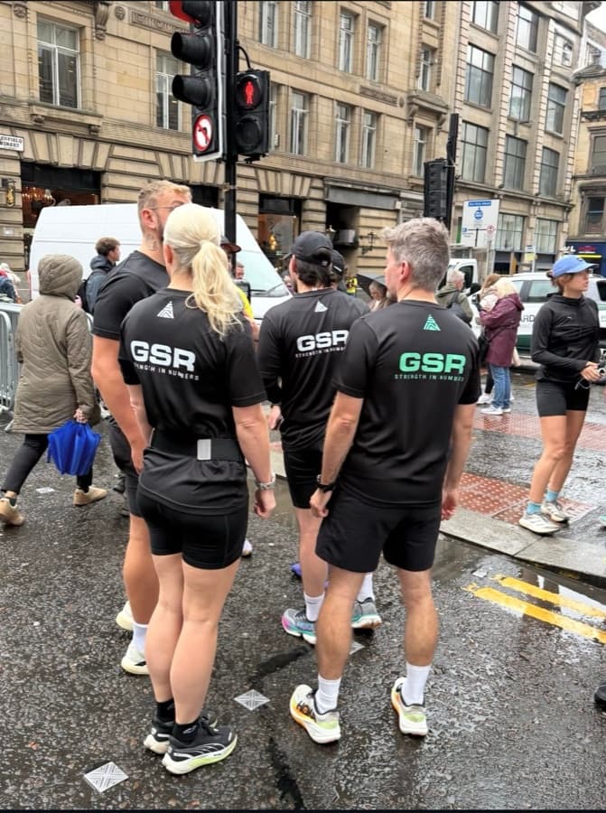 Onya branded gym merchandise worn in the wild