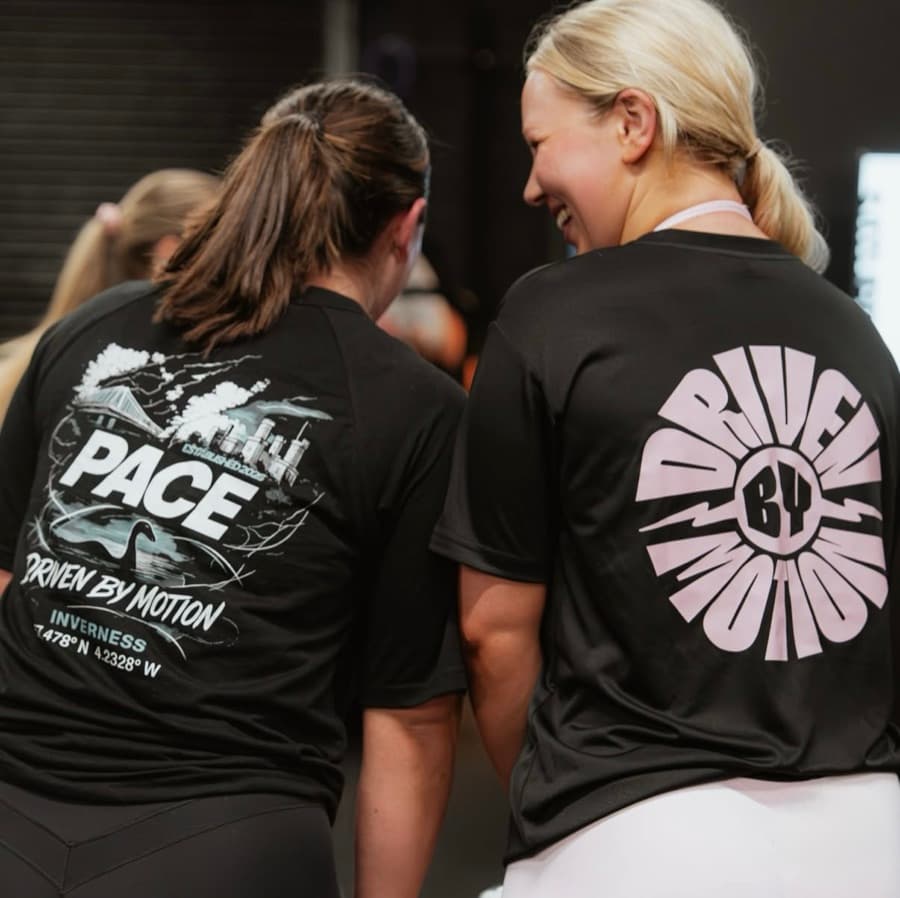 Onya branded gym merchandise worn in the wild